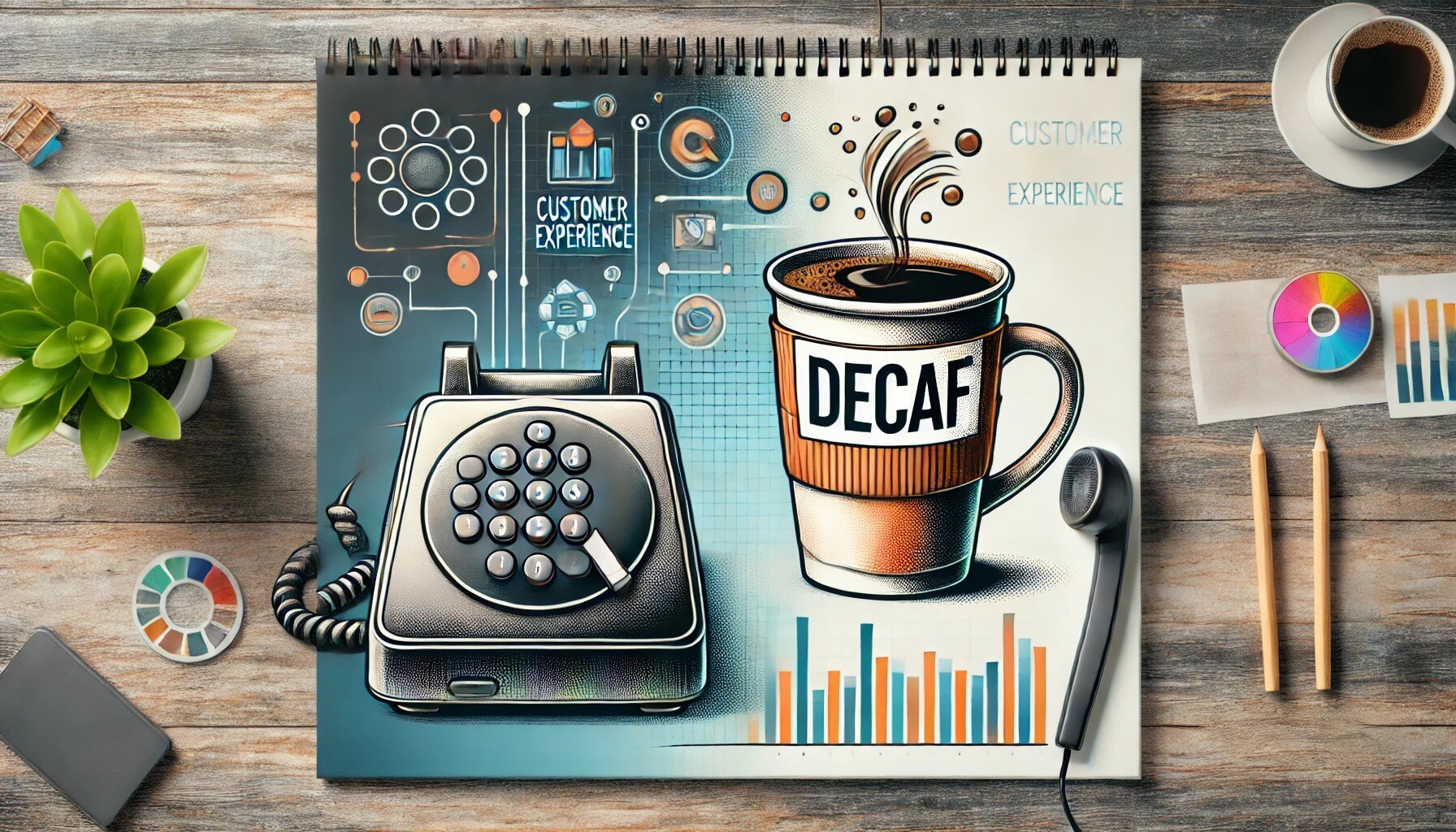 Decaf como CX sin voz
